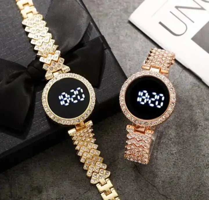 Vibrant Women's Multicolor Stainless Steel Bracelet Watch - Stylish Analogue Wristwatch