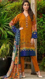 Festive Edition – 3-Piece Printed Lawn Suit