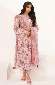 Peach Bloom – Digital Printed 3-Piece Summer Lawn Suite