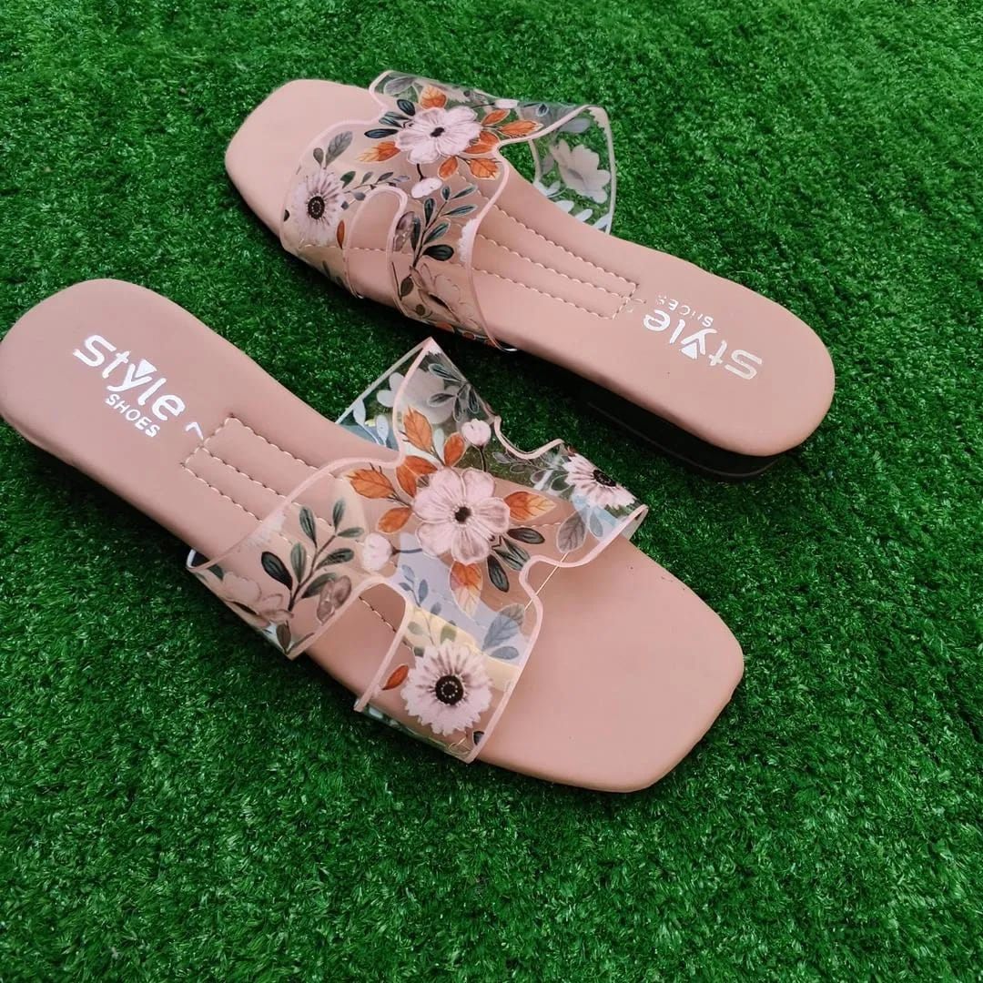 Elegant Pink Synthetic Leather Flats For Women - Casual & Semi-Formal Footwear