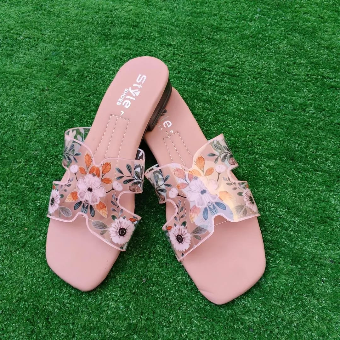 Elegant Pink Synthetic Leather Flats For Women - Casual & Semi-Formal Footwear