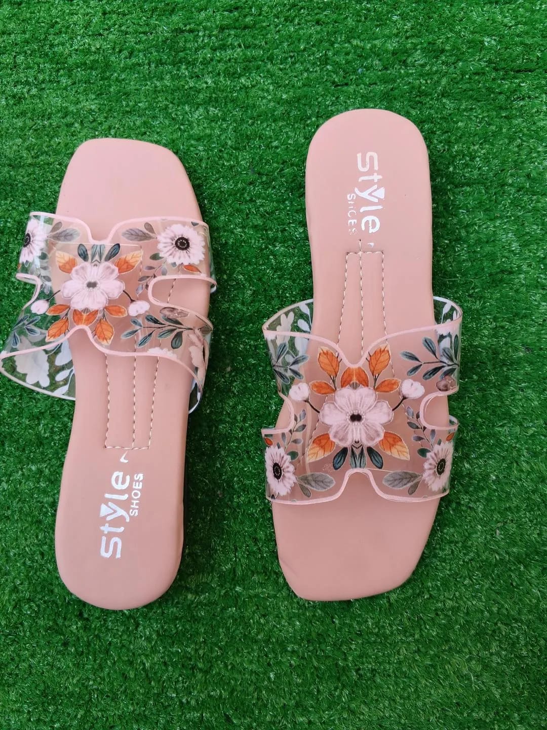 Elegant Pink Synthetic Leather Flats For Women - Casual & Semi-Formal Footwear