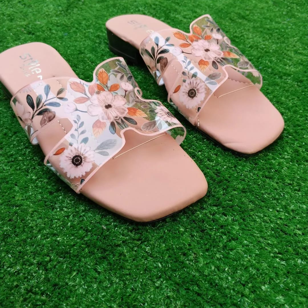 Elegant Pink Synthetic Leather Flats For Women - Casual & Semi-Formal Footwear