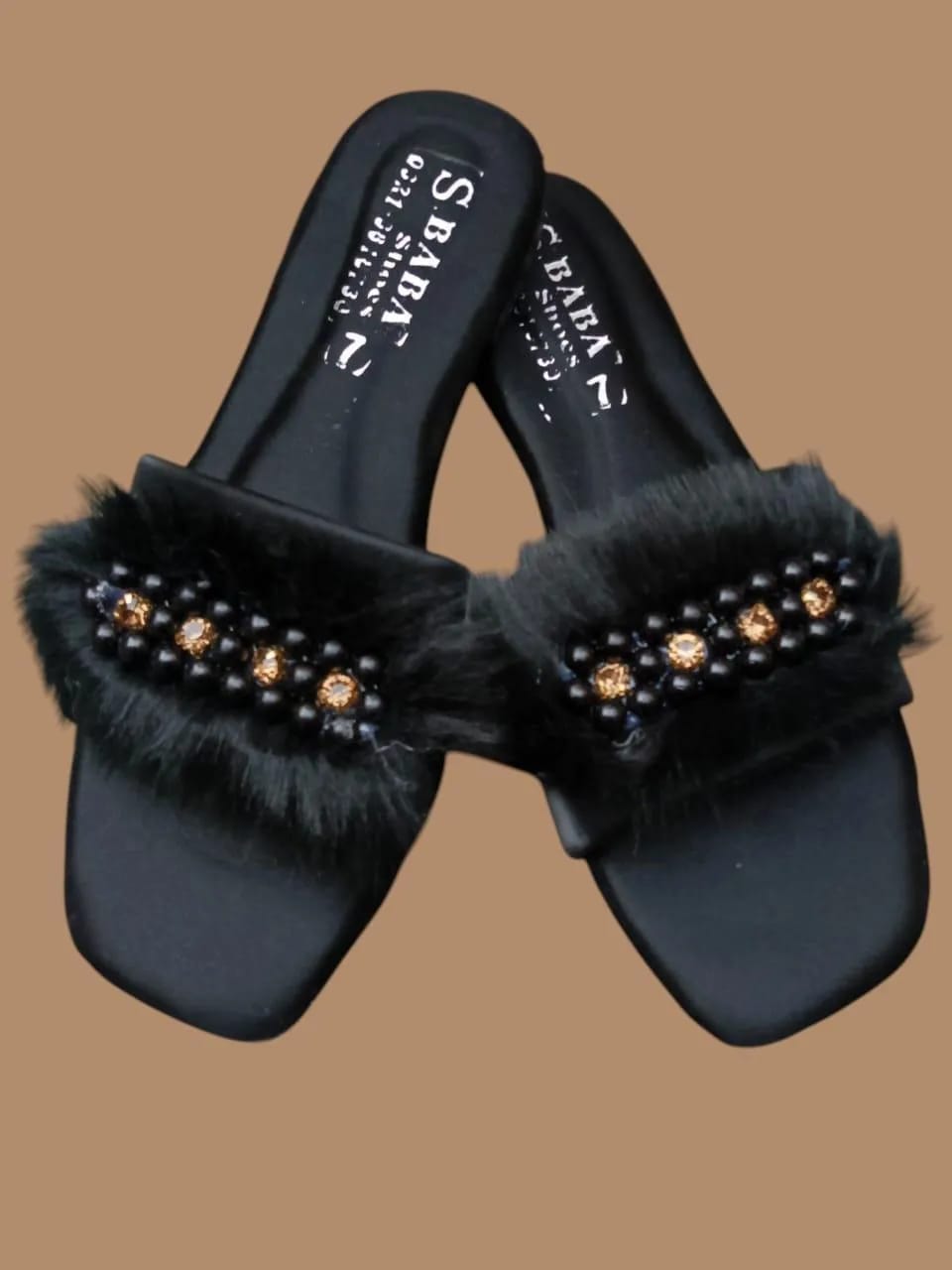 Classic Black Plain Rexine Flats For Women - Versatile Casual & Formal Footwea