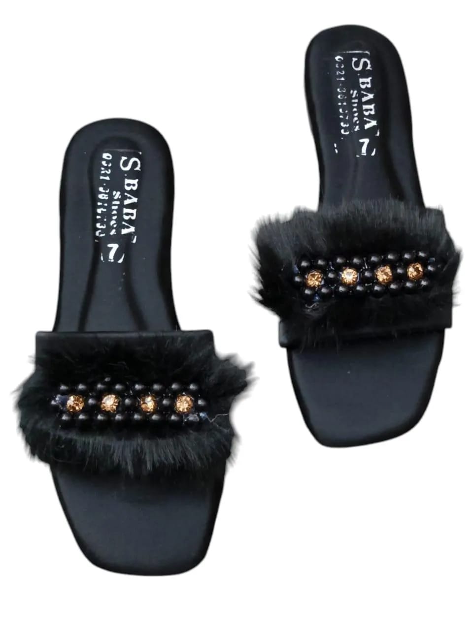 Classic Black Plain Rexine Flats For Women - Versatile Casual & Formal Footwea