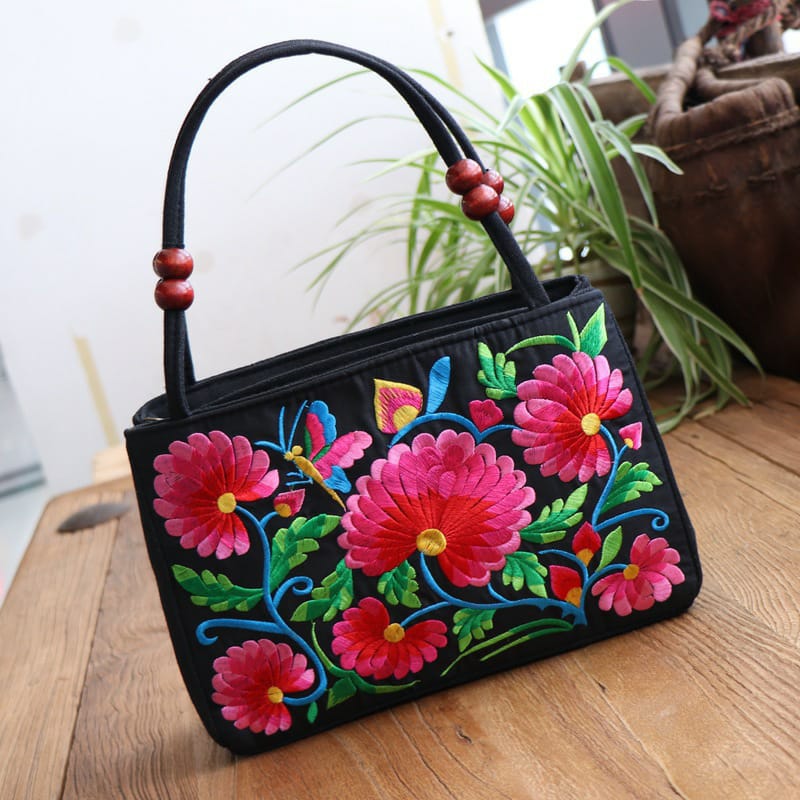 Casual Red Canvas Shoulder Bag For Women - Lightweight & Stylish Everyday Tote Bag