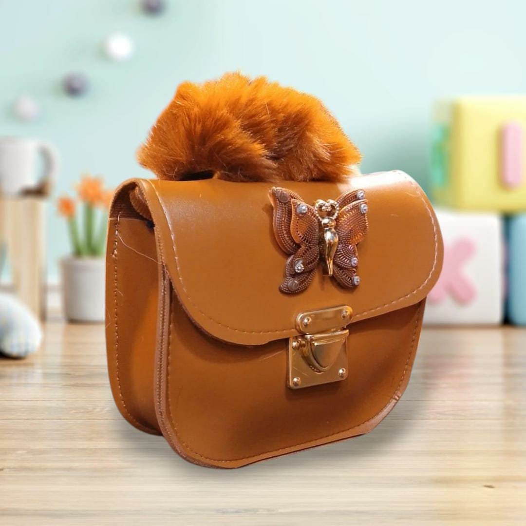 Chic Maroon Plain Leather Mini Crossbody Bag For Girls - Stylish & Compact Multipurpose Purse