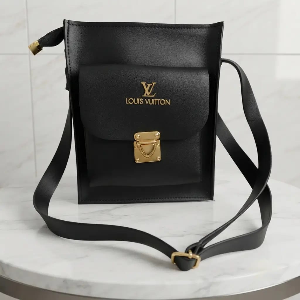 Premium Vertical PU Leather Crossbody Bag For Women - Multi-Pocket Everyday & Travel Handbag