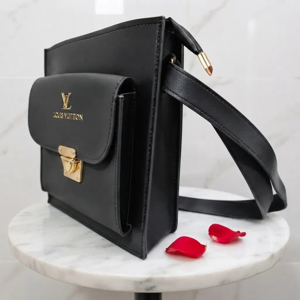 Premium Vertical PU Leather Crossbody Bag For Women - Multi-Pocket Everyday & Travel Handbag