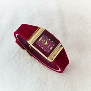 Trendy Silicone Strap Analogue Watch For Women - Lightweight Everyday Casual Wristwatch