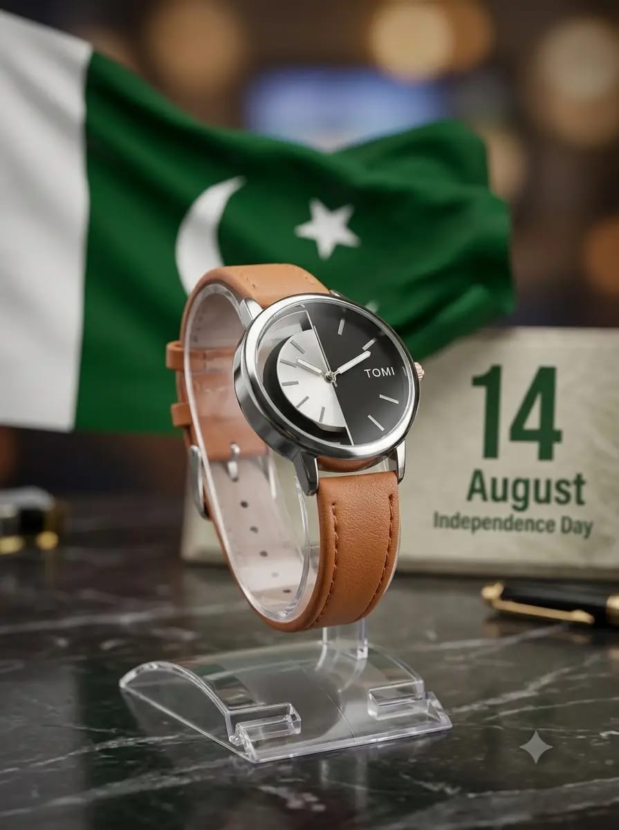 Classy Petite Round Dial PU Leather Watch For Women - Slim Analogue Wristwatch