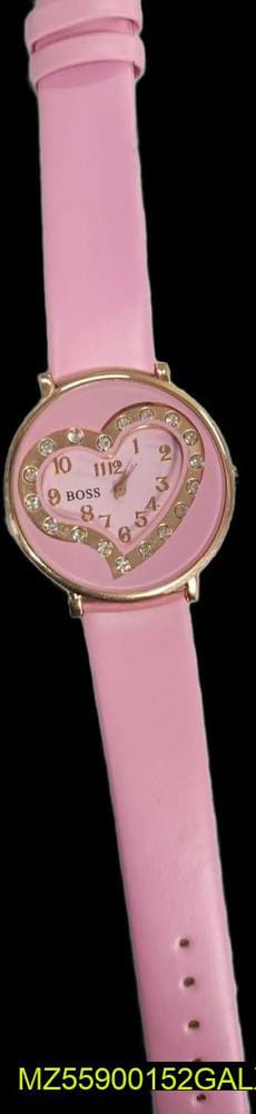 Durable Round Rubber Strap Quartz Watch For Women - Water-Resistant Casual Wristwatch