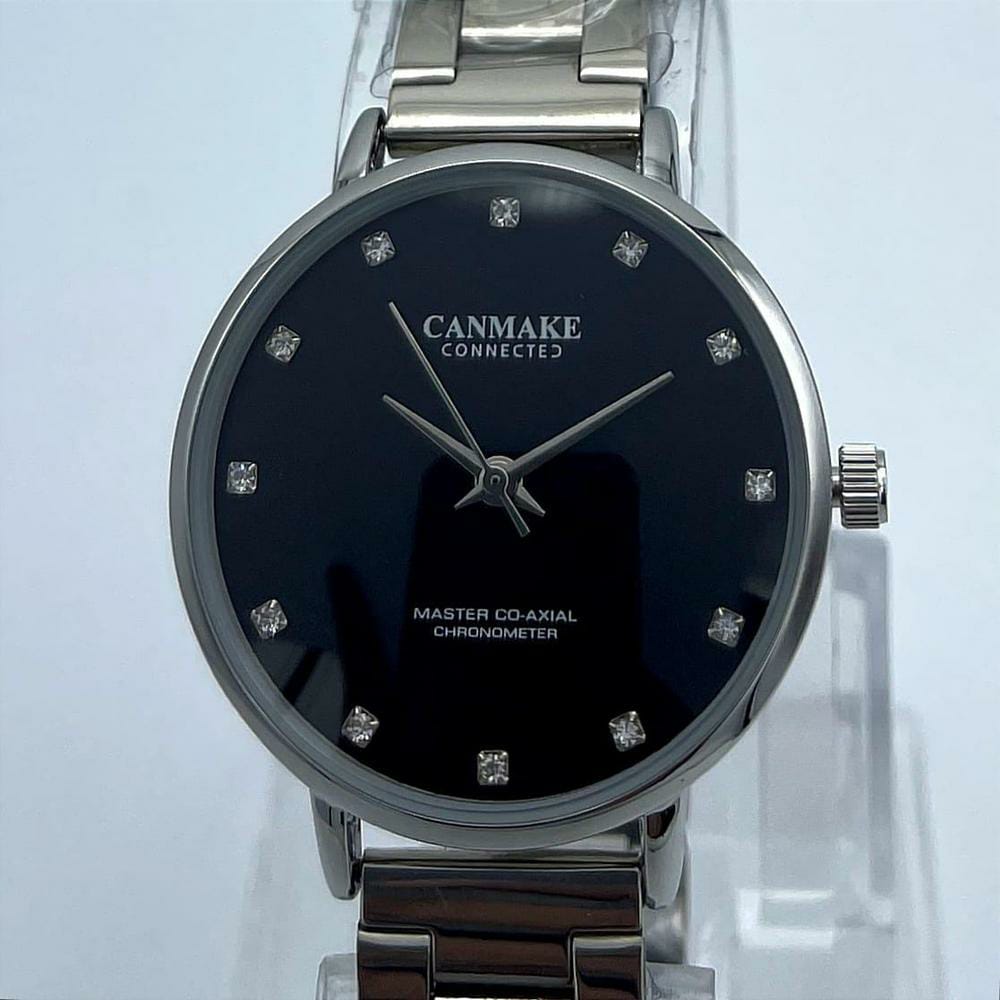 Classic Women's Stainless Steel Quartz Watch - Water-Resistant Analogue Wristwatch
