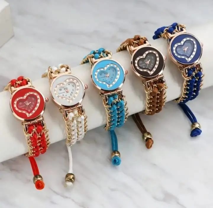 Elegant Multicolor Stainless Steel Bracelet Watch For Women - Stylish Fashion Wristwatch